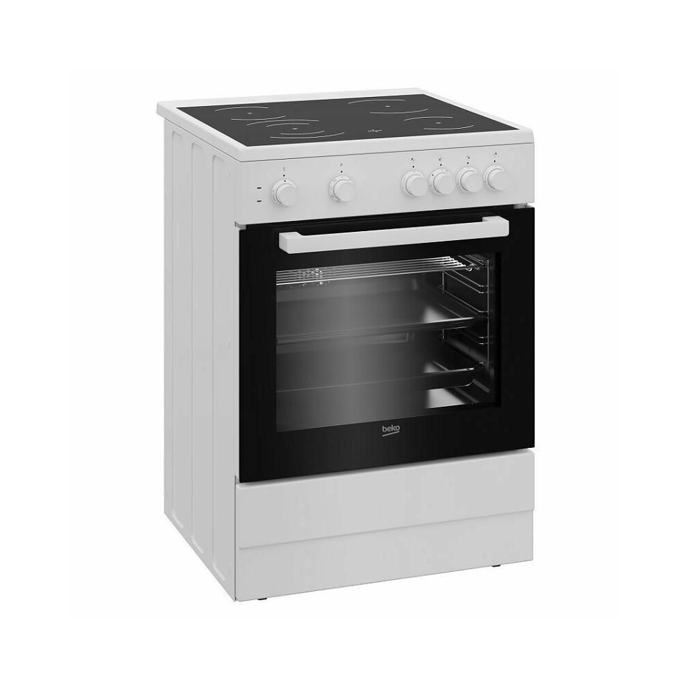 Beko FSM67011GW Κουζίνα 72lt με Κεραμικές Εστίες Π60εκ. Λευκή