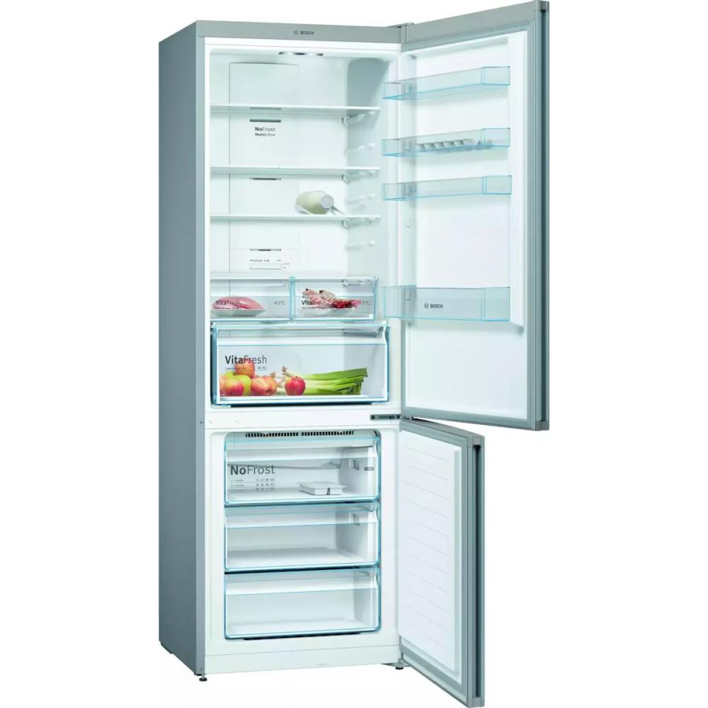 Bosch KGN49XLEA Ψυγειοκαταψύκτης 438lt NoFrost Υ203xΠ70xΒ67εκ. Inox