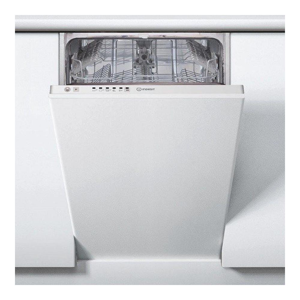 Indesit DSIE 2B10 Πλήρως Εντοιχιζόμενο Πλυντήριο Πιάτων για 10 Σερβίτσια Π44.8xY82εκ. Λευκό