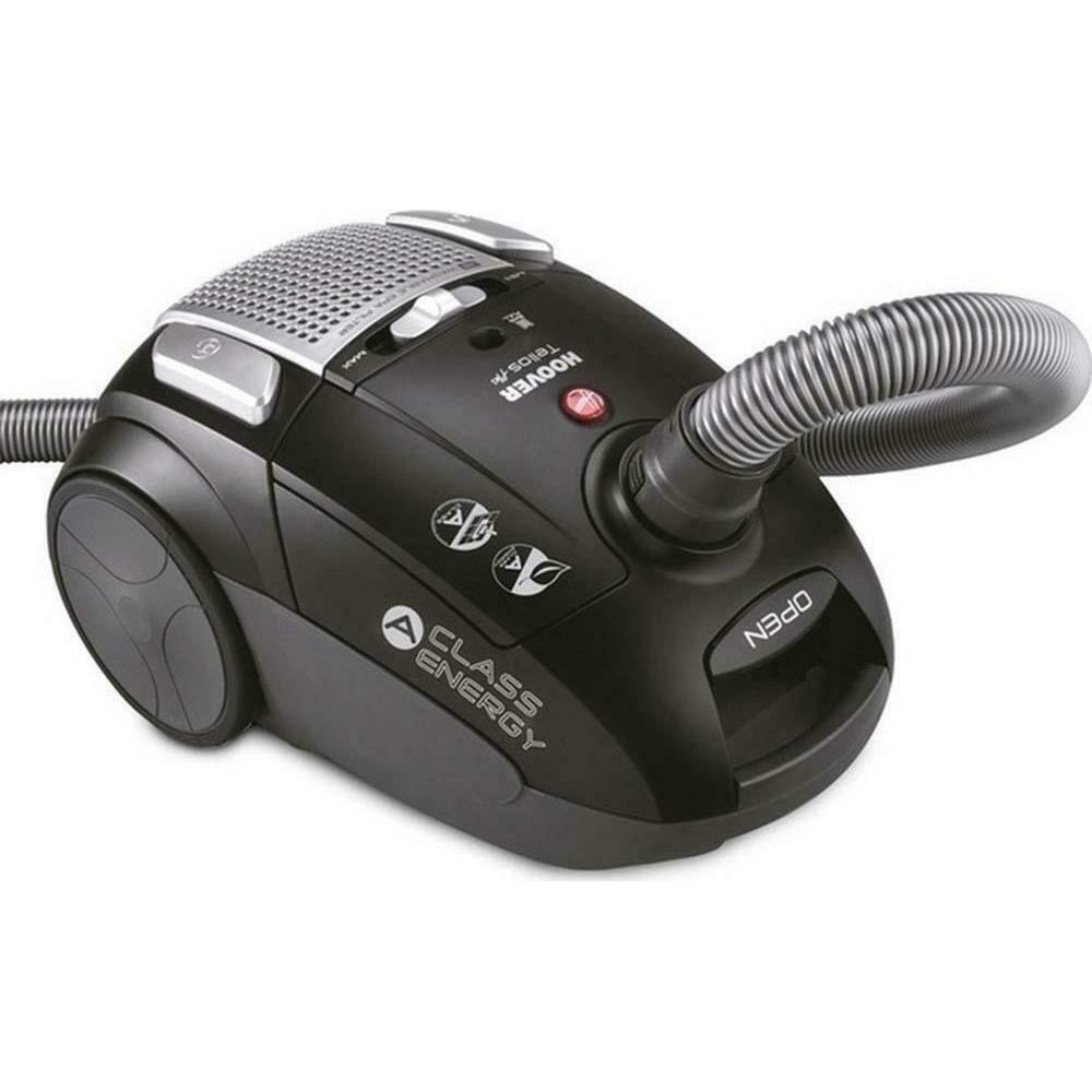 Hoover Telios TE70_TE24011 Ηλεκτρική Σκούπα 700W με Σακούλα 3.5lt Μαύρη