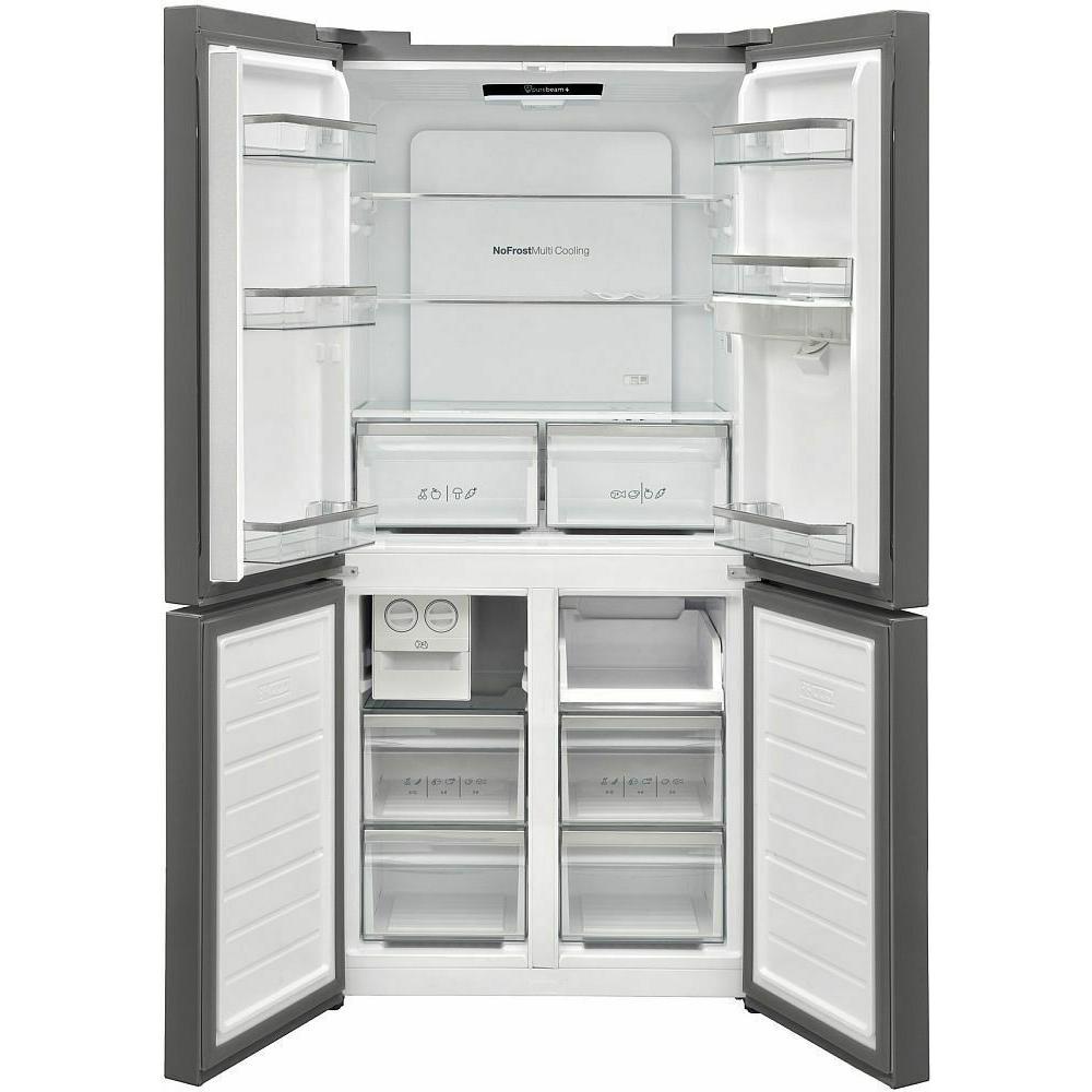 Morris R94488ED Ψυγείο Ντουλάπα 488lt Total NoFrost Υ179xΠ84xΒ69εκ. Inox