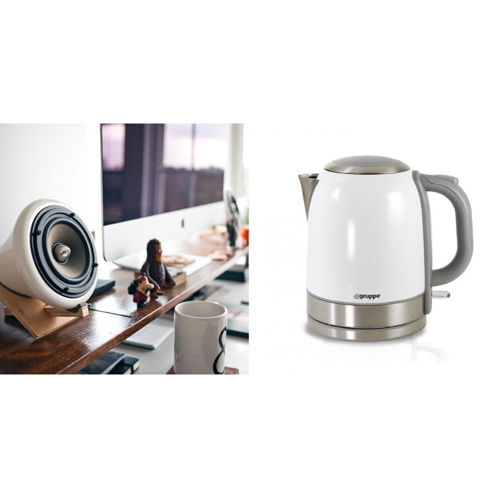 Gruppe OP-KT1628 Βραστήρας 1.2lt 2200W Λευκός