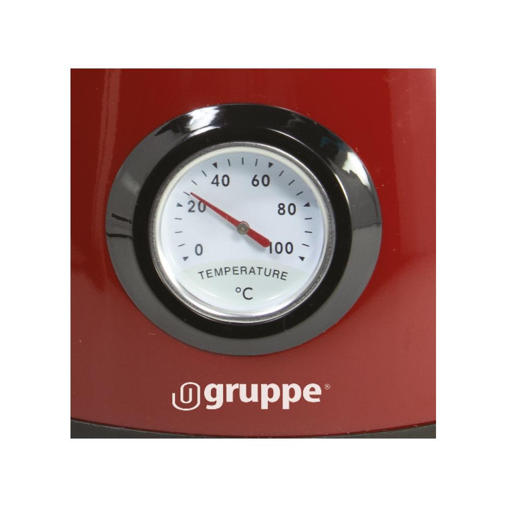 Gruppe HHB1782B Βραστήρας 1.7lt 2200W Κόκκινος