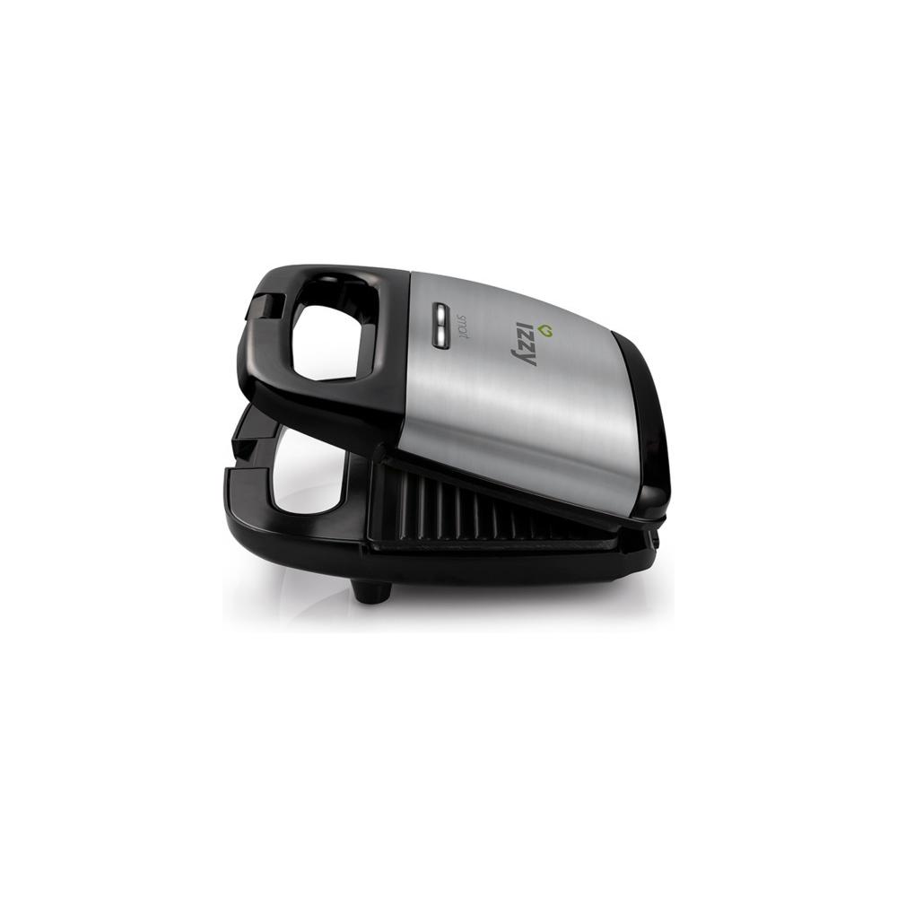 Izzy Smart K-77 Τοστιέρα για 2 Τοστ 800W Inox