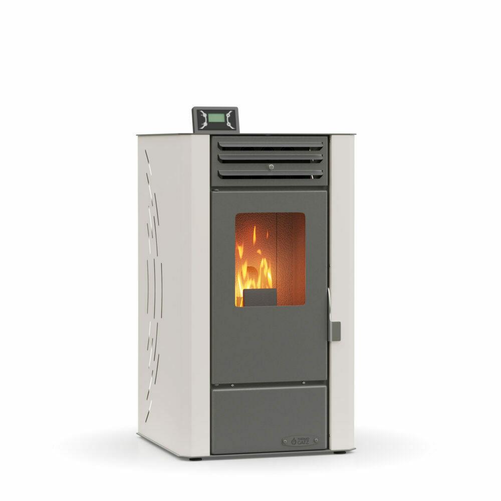 Thermogatz 6 GSP Aero Σόμπα Pellet Αερόθερμη 6.2kW Μπεζ