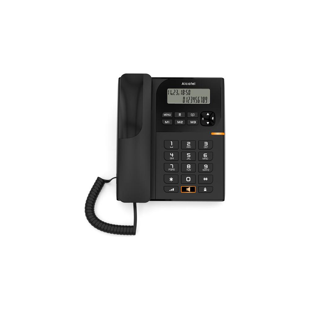 Alcatel T58 Ενσύρματο Τηλέφωνο Γραφείου Μαύρο