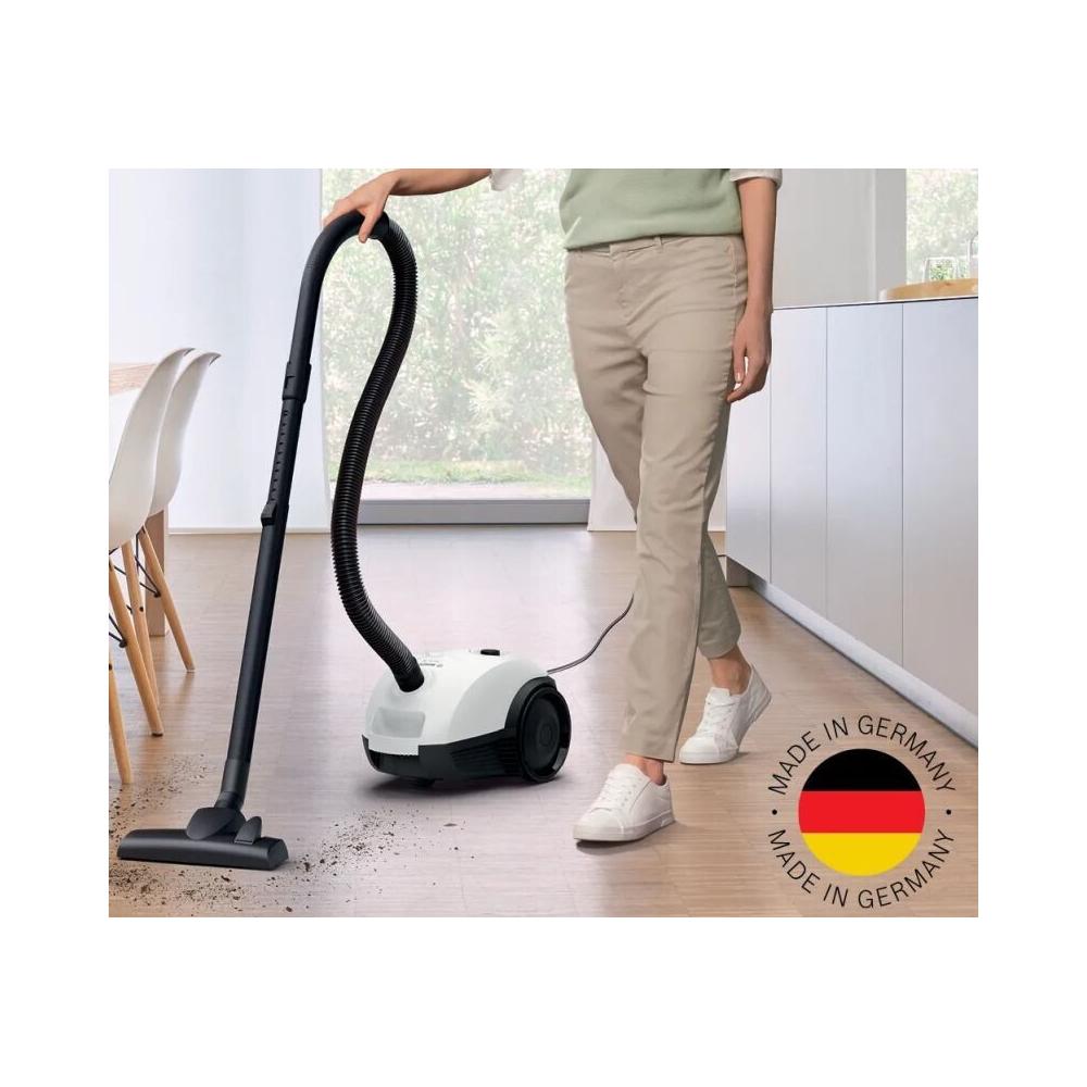 Bosch BGLS2GOAL Ηλεκτρική Σκούπα 600W με Σακούλα 3.5lt Λευκή