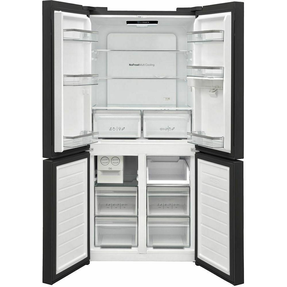 Morris D94489ED Ψυγείο Ντουλάπα 488lt Total NoFrost Υ179xΠ84xΒ69εκ. Μαύρο