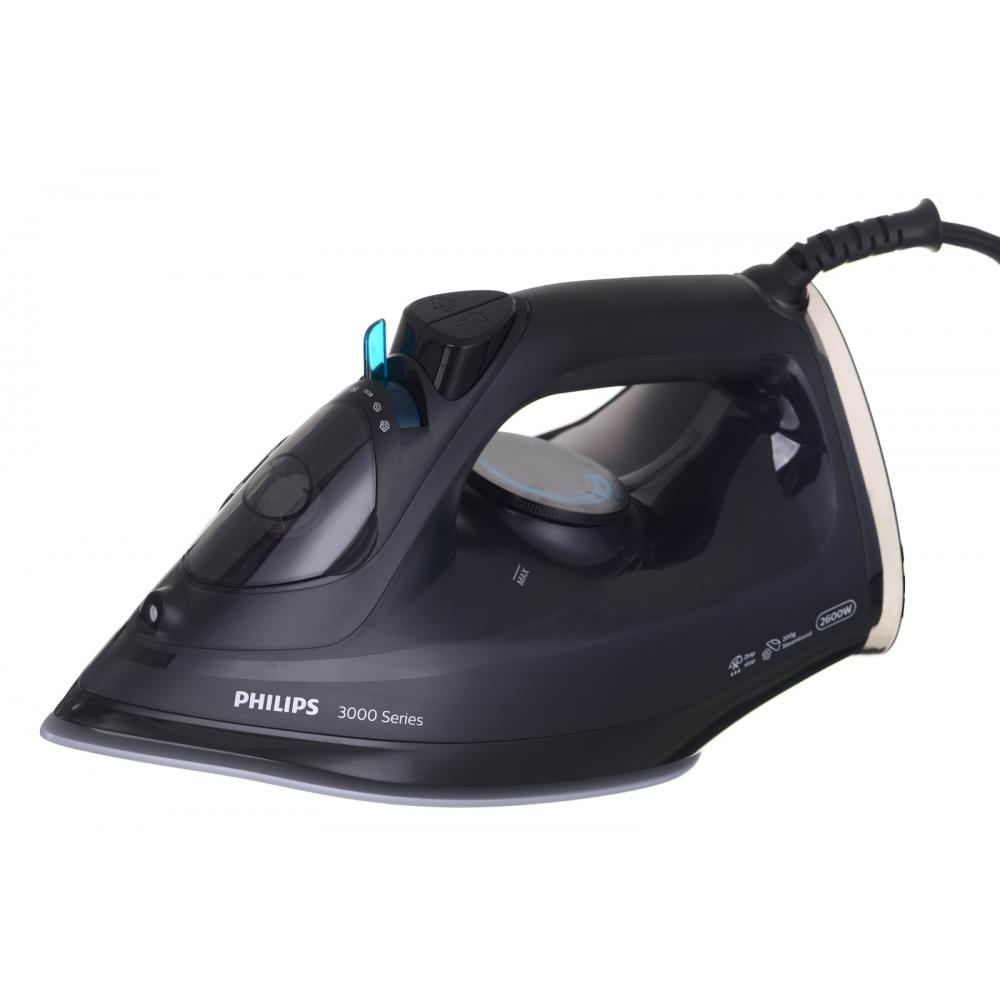 Fer à repasser vapeur philips 3000 series dst3041 80 2600 w noir