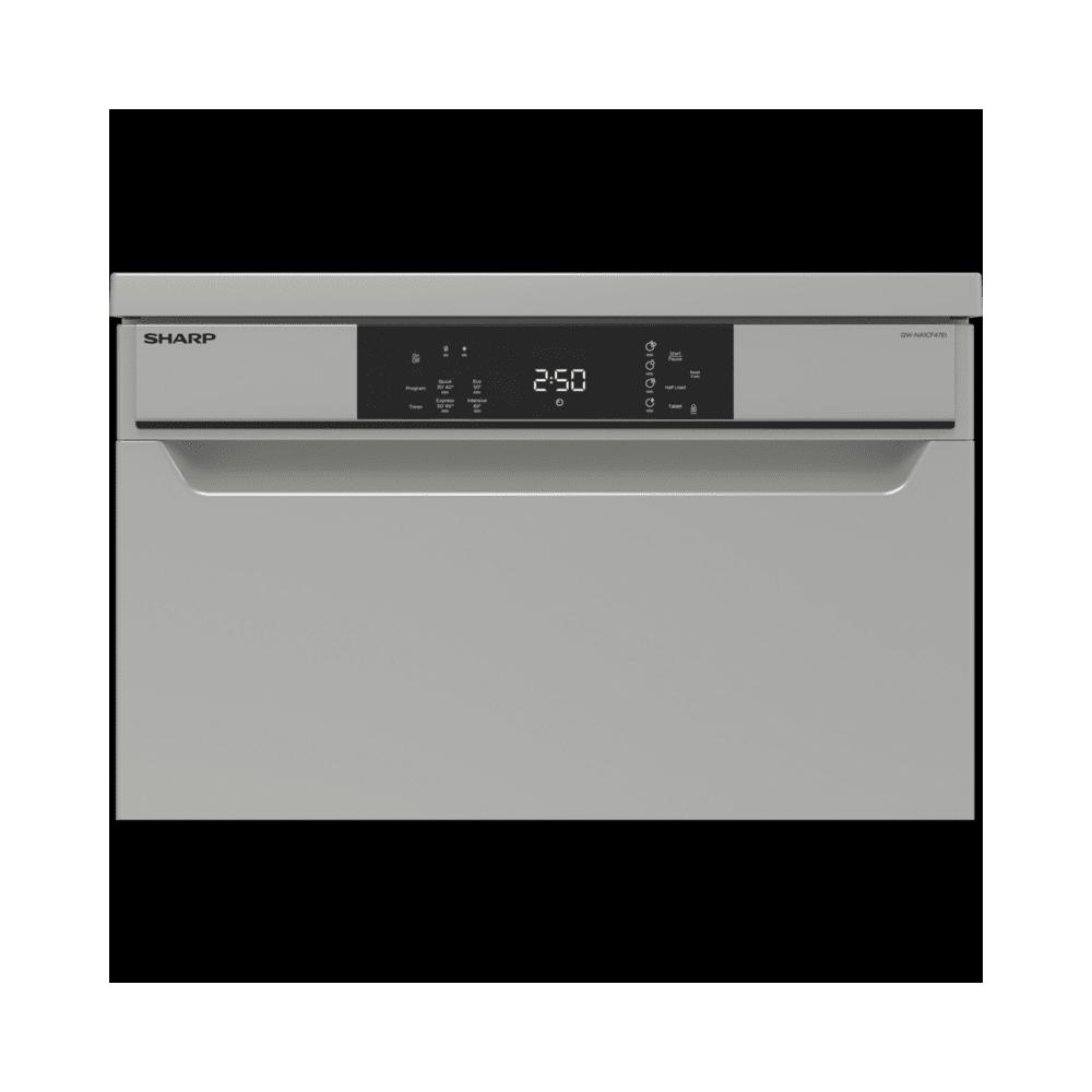 Sharp QW-NA1CF47EI Ελεύθερο Πλυντήριο Πιάτων για 13 Σερβίτσια Π59.8xY85εκ. Inox