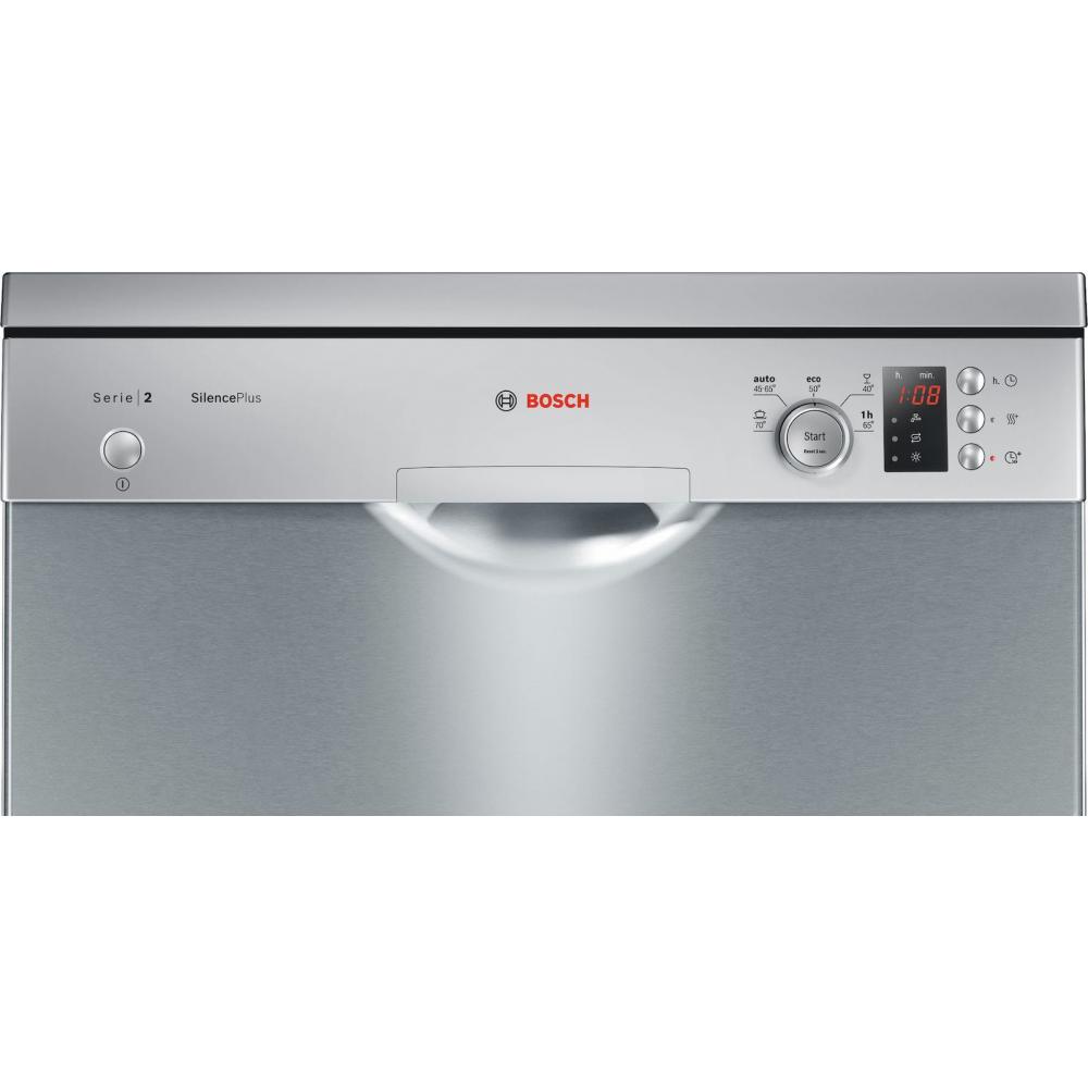 Bosch SMS25AI07E Ελεύθερο Πλυντήριο Πιάτων για 12 Σερβίτσια Π60xY84.5εκ. Inox