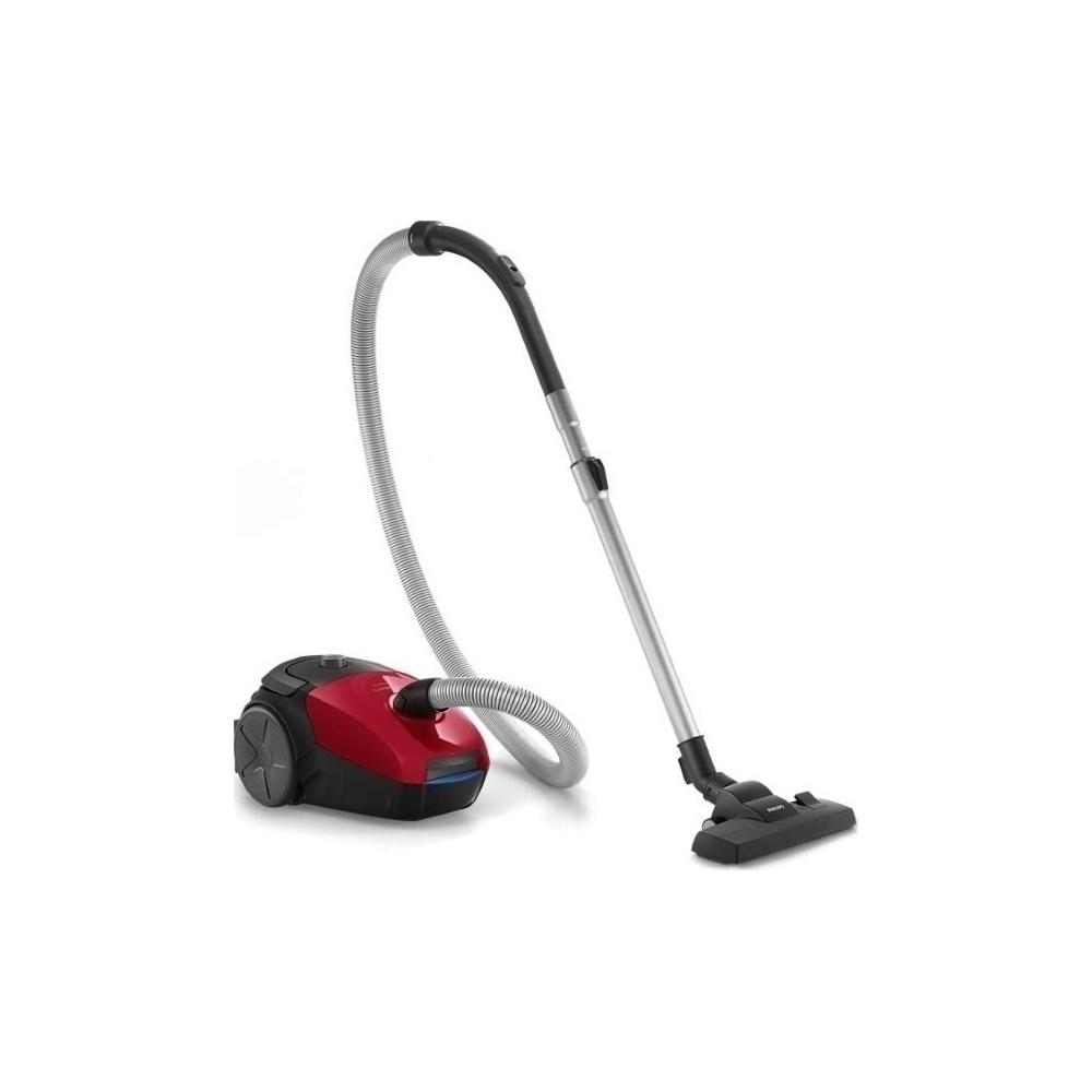 Philips PowerGo FC8243/09 Ηλεκτρική Σκούπα 750W με Σακούλα 3lt Κόκκινη