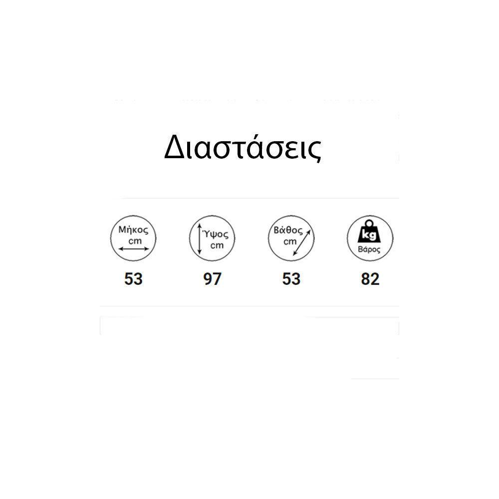 Thermogatz 10 GSP Σόμπα Pellet Αερόθερμη 10.3kW Κόκκινη