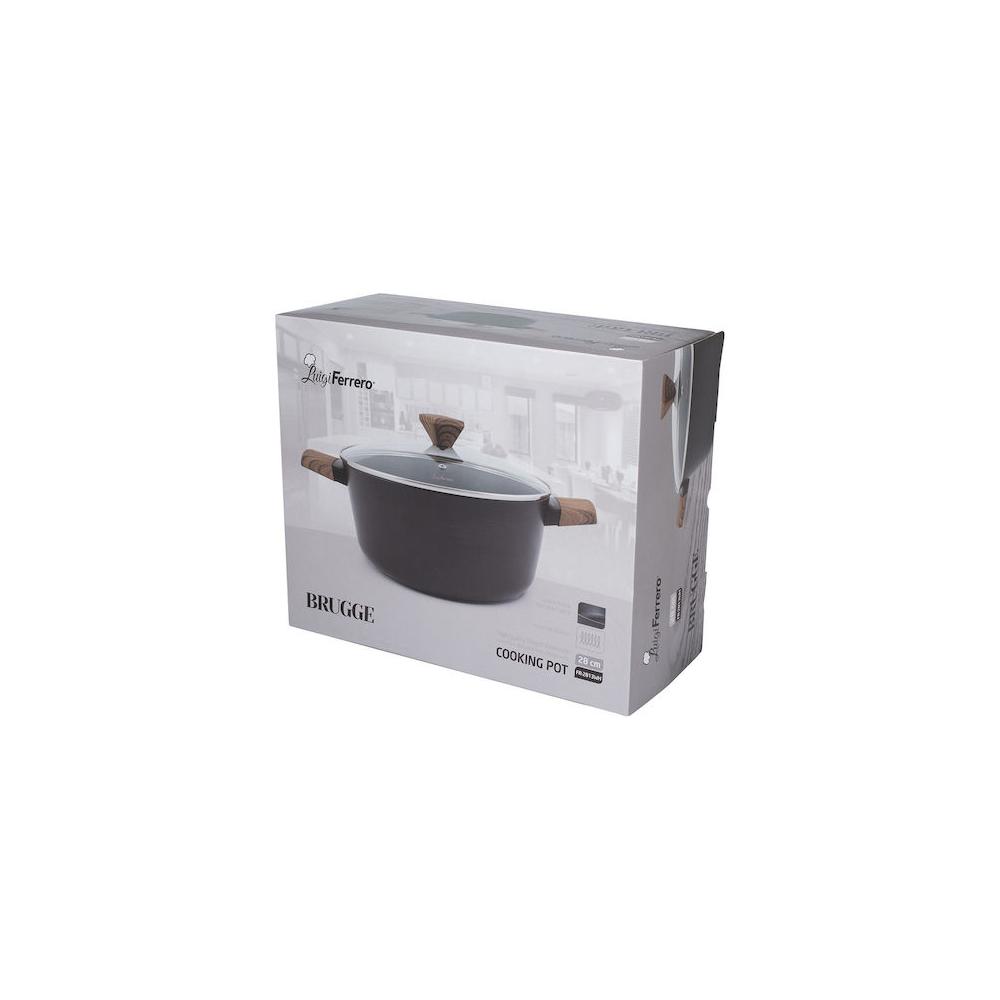 Luigi Ferrero Βαθιά Κατσαρόλα από Αλουμίνιο 6.5lt / 28cm