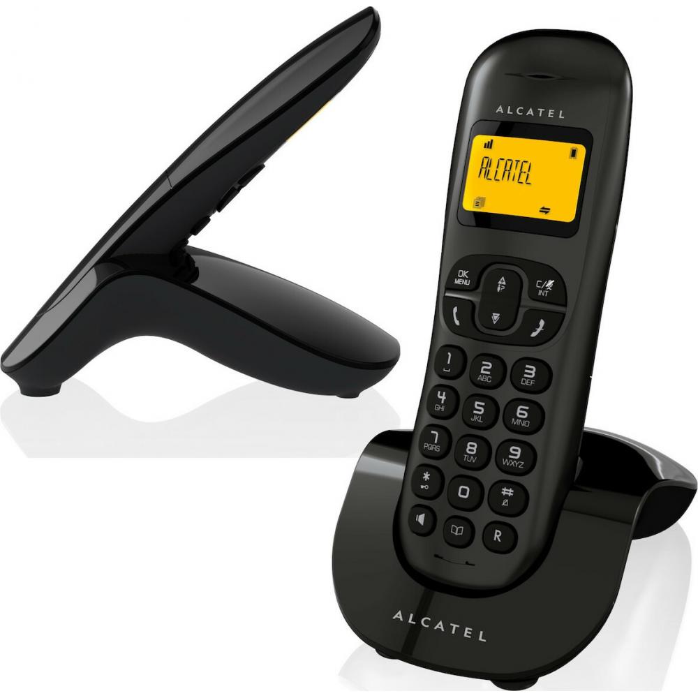 Alcatel C250 Ασύρματο Τηλέφωνο με Aνοιχτή Aκρόαση