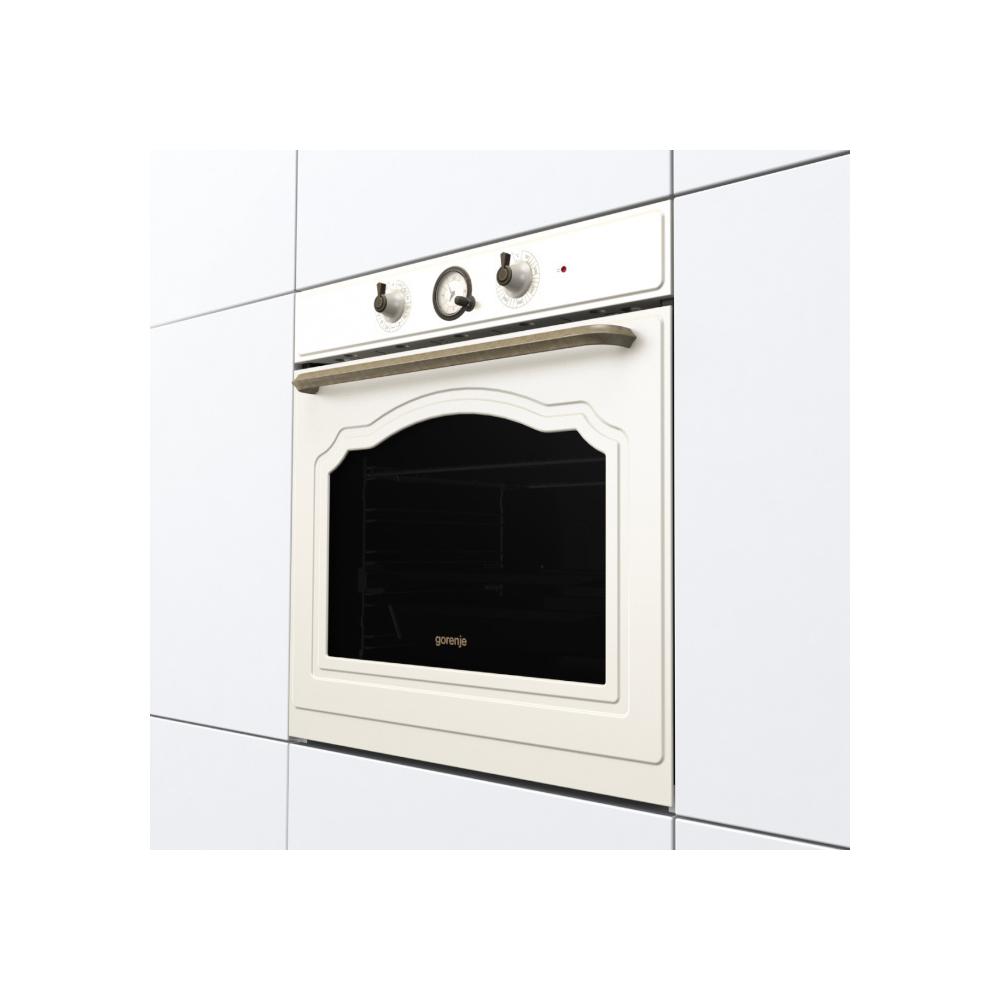 Gorenje BOS67372CLI Φούρνος άνω Πάγκου 77lt χωρίς Εστίες Π59.5εκ. Μπεζ