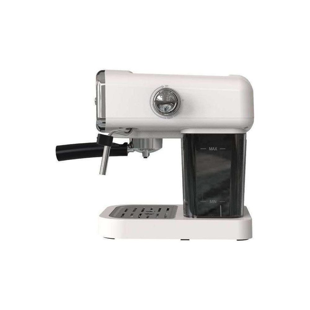 Primo PREM-40312 Eco Μηχανή Espresso 1050W Πίεσης 19bar Λευκή