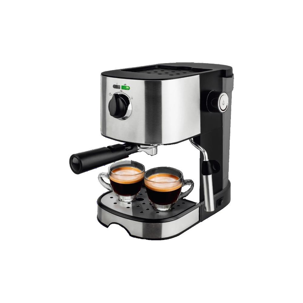 Bella Cucina BC KAF 3015 Μηχανή Espresso 850W Πίεσης 19bar Ασημί