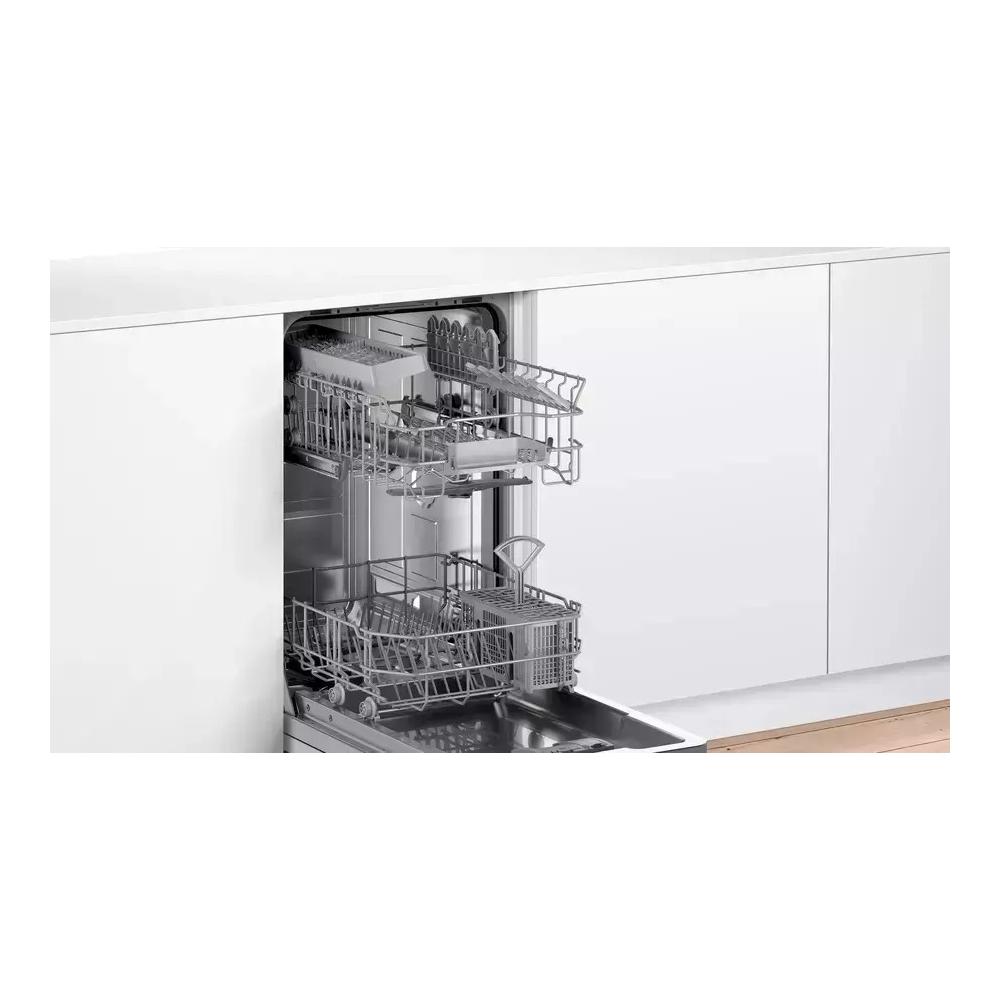Bosch SPV2IKX10E Πλήρως Εντοιχιζόμενο Πλυντήριο Πιάτων με Wi-Fi για 9 Σερβίτσια Π44.8xY81.5εκ. Λευκό