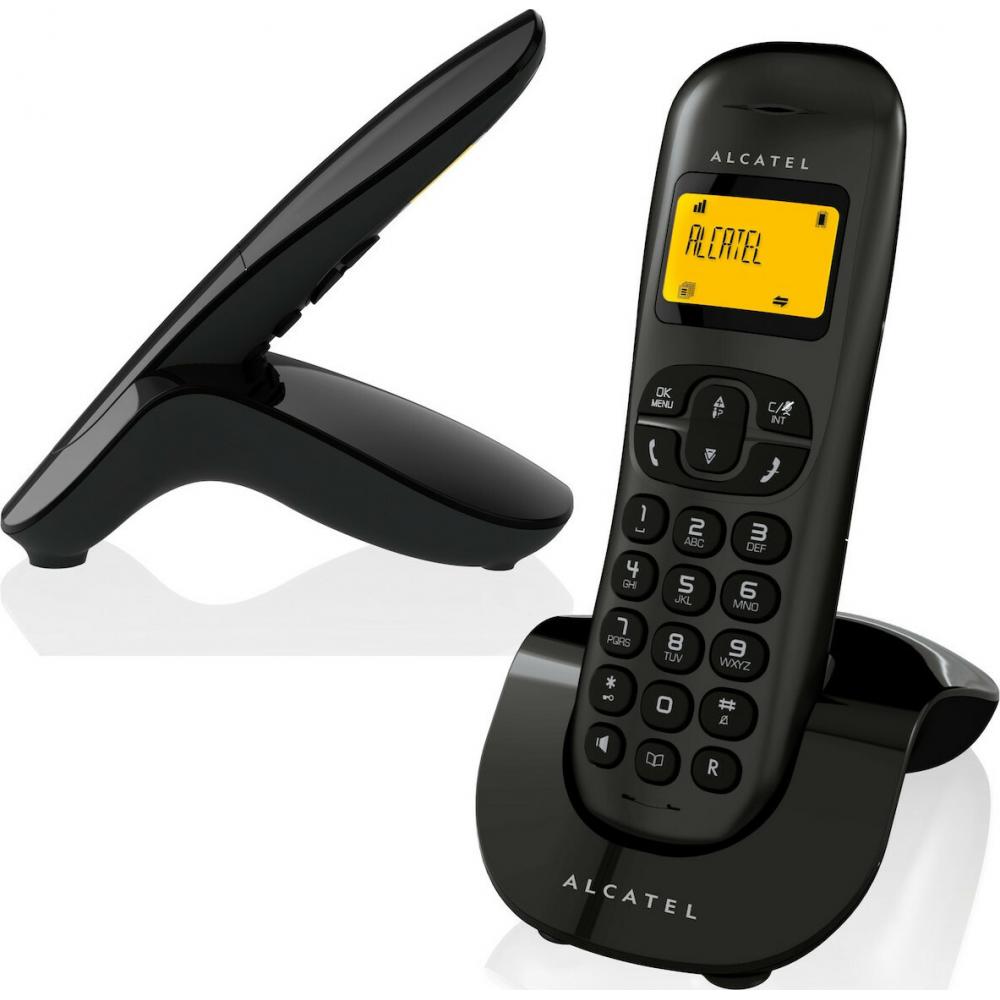 Alcatel C250 Ασύρματο Τηλέφωνο με Aνοιχτή Aκρόαση