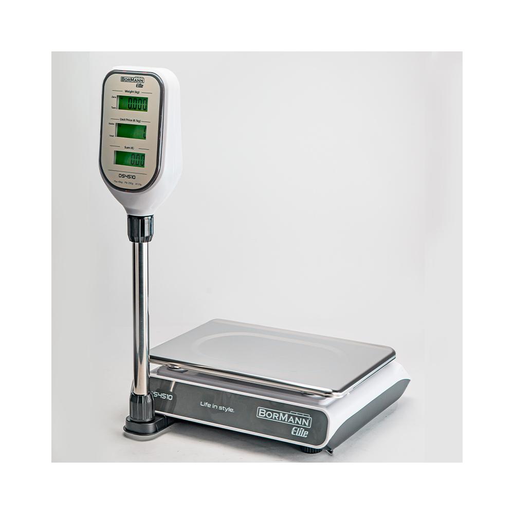 Bormann Ηλεκτρονική Επαγγελματική Ζυγαριά με Ικανότητα Ζύγισης 40kg και Υποδιαίρεση 10gr