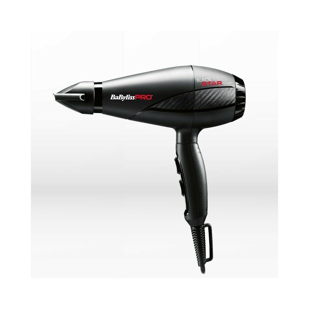 Babyliss PRO Black Star Ionic 2200W Ionic Επαγγελματικό Πιστολάκι Μαλλιών 2200W BAB6250IE