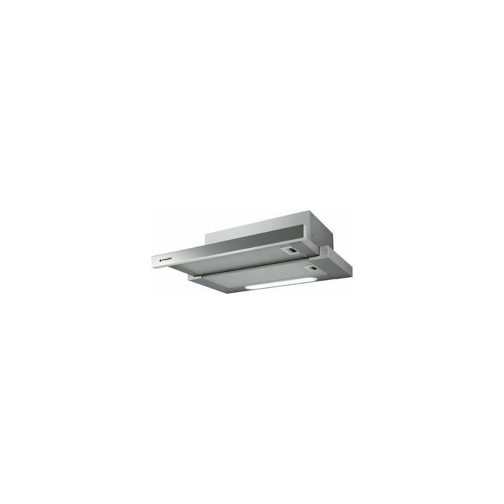 Pyramis NT Ecoline Συρόμενος Απορροφητήρας 60cm Inox