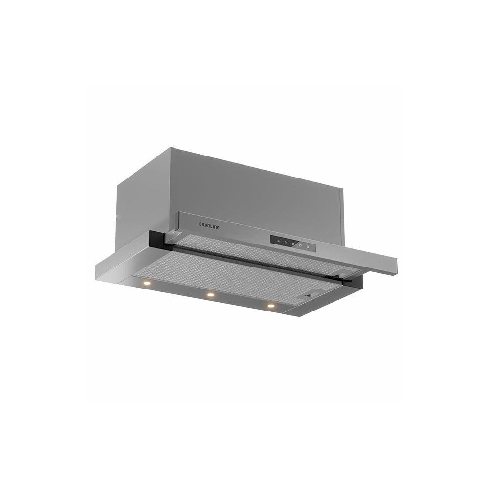 Davoline Ios Pro 60 Συρόμενος Απορροφητήρας 60cm Inox