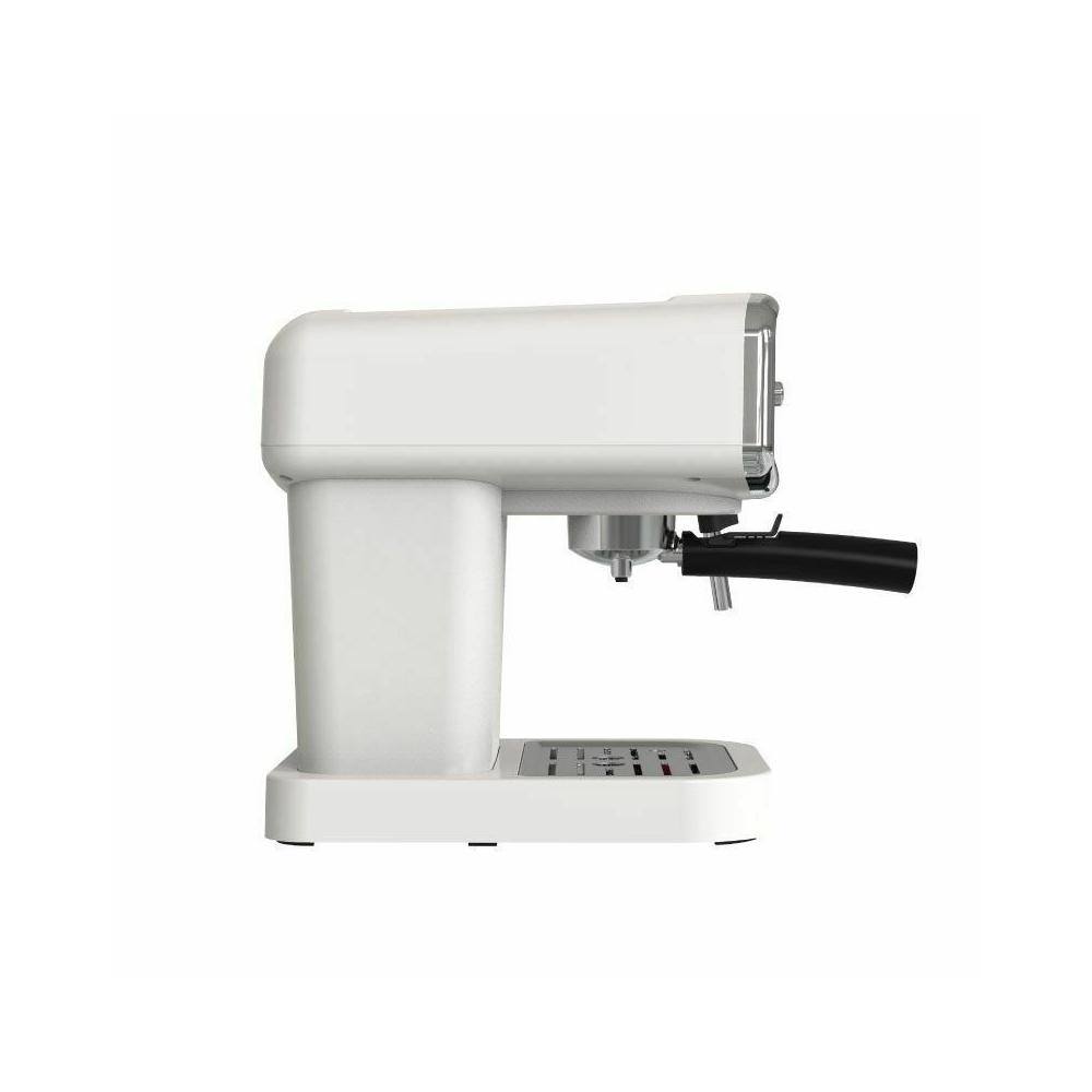 Primo PREM-40312 Eco Μηχανή Espresso 1050W Πίεσης 19bar Λευκή