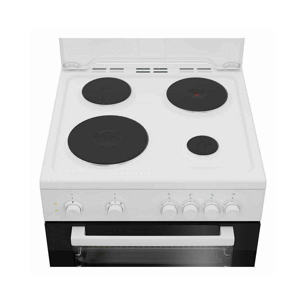 Beko FSM66001GWS Κουζίνα 72lt με Εμαγιέ Εστίες Π60εκ. Λευκή