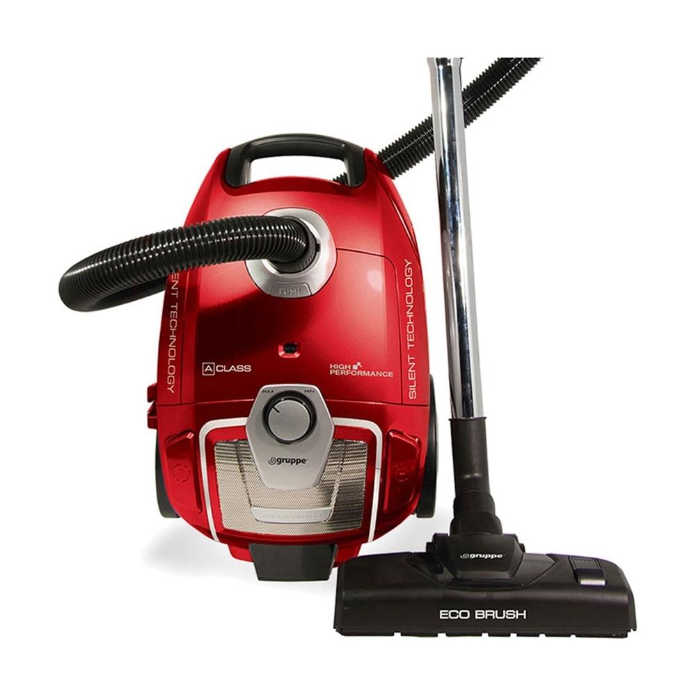 Gruppe VCB 46A15F-70 Ηλεκτρική Σκούπα 700W με Σακούλα 3lt Κόκκινη