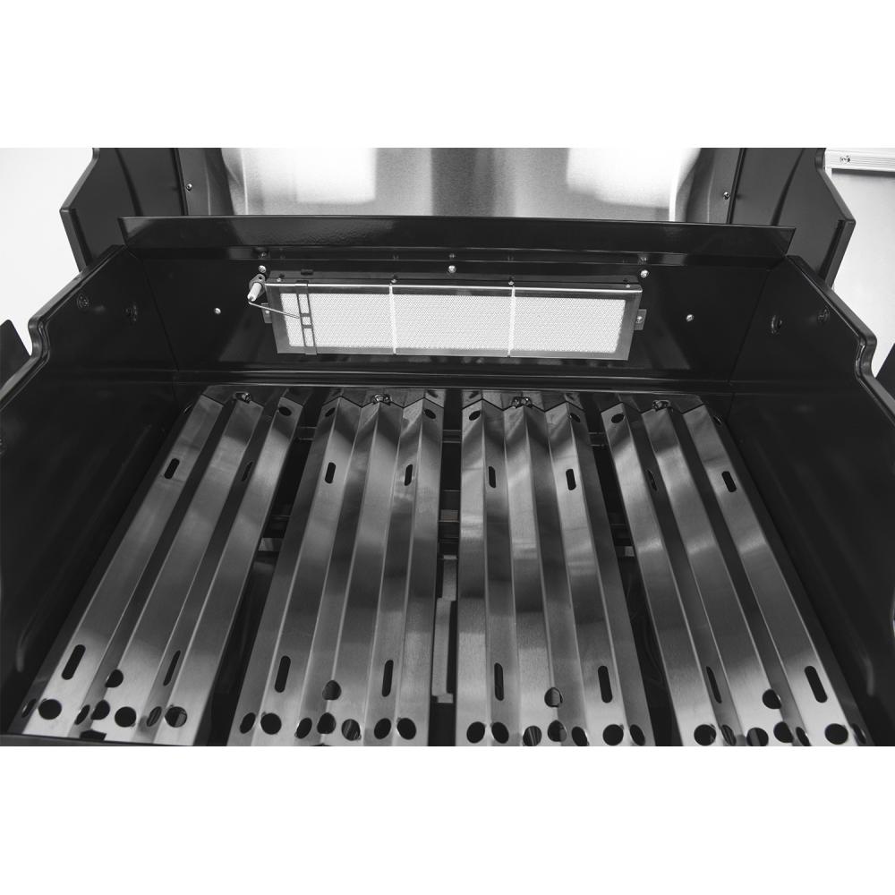 BBQ ΥΓΡΑΕΡΙΟΥ GS GRILL SUPERIOR 4+1+1 ΙΝΟΧ - 21kW