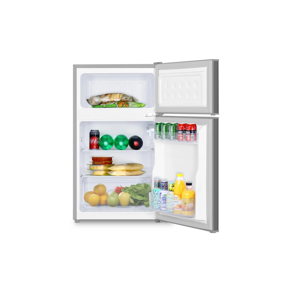Inventor DPC850LS Ψυγείο Δίπορτο 85lt Υ85xΠ47.5xΒ50εκ. Inox