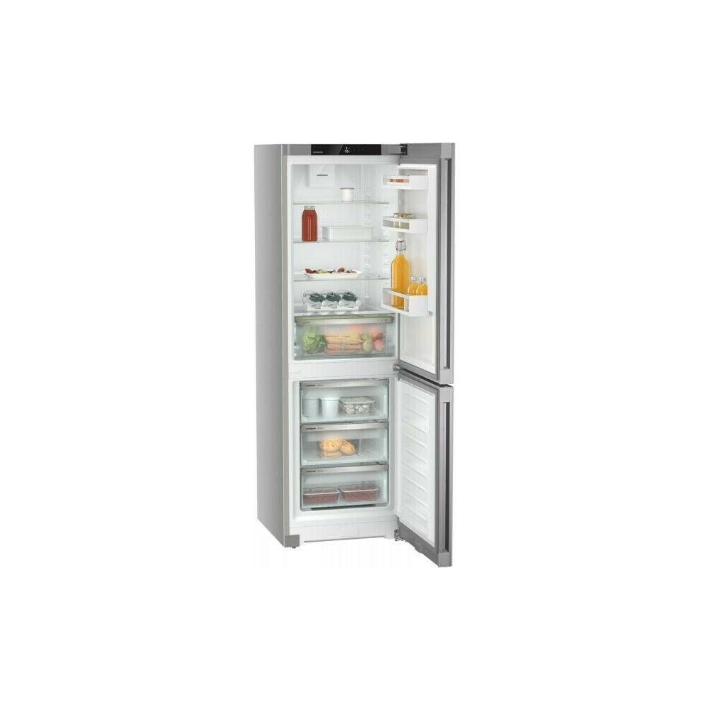 Liebherr CNsfd 5203 Pure Ψυγειοκαταψύκτης 330lt NoFrost Υ185.5xΠ59.7xΒ67.5εκ. Inox