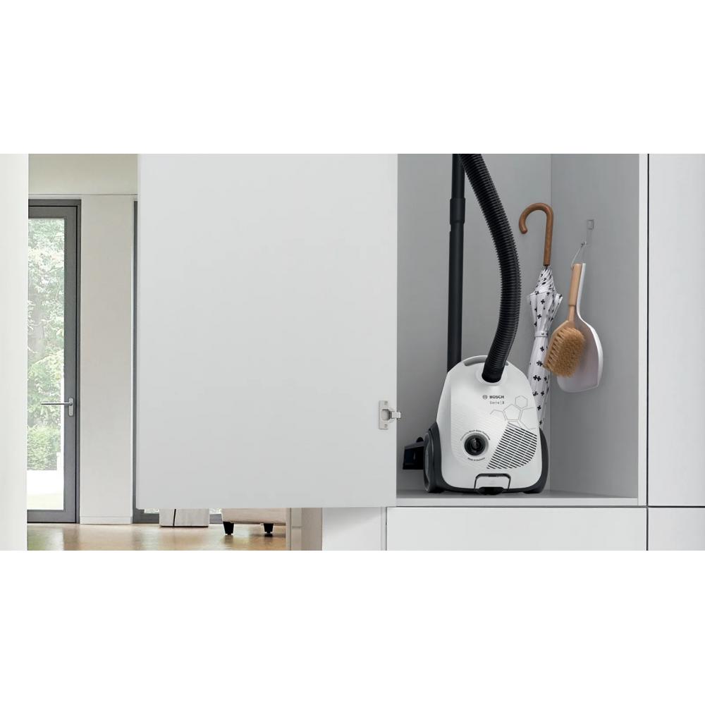 Bosch BGLS2GOAL Ηλεκτρική Σκούπα 600W με Σακούλα 3.5lt Λευκή