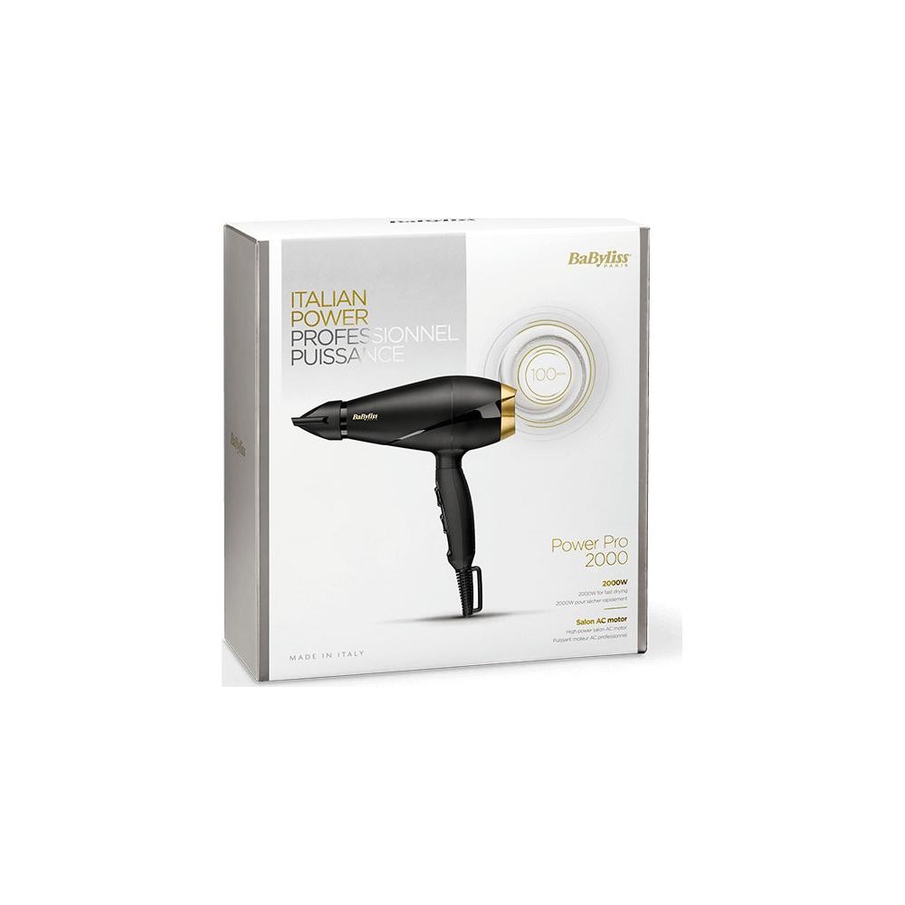 Babyliss Speed Pro Επαγγελματικό Πιστολάκι Μαλλιών 2000W 6704Ε