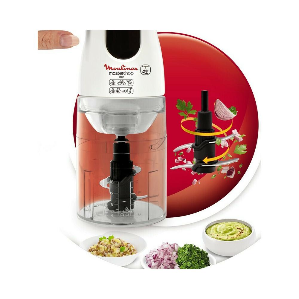 Moulinex Masterchop XL Πολυκόπτης Multi 500W με Δοχείο 500ml