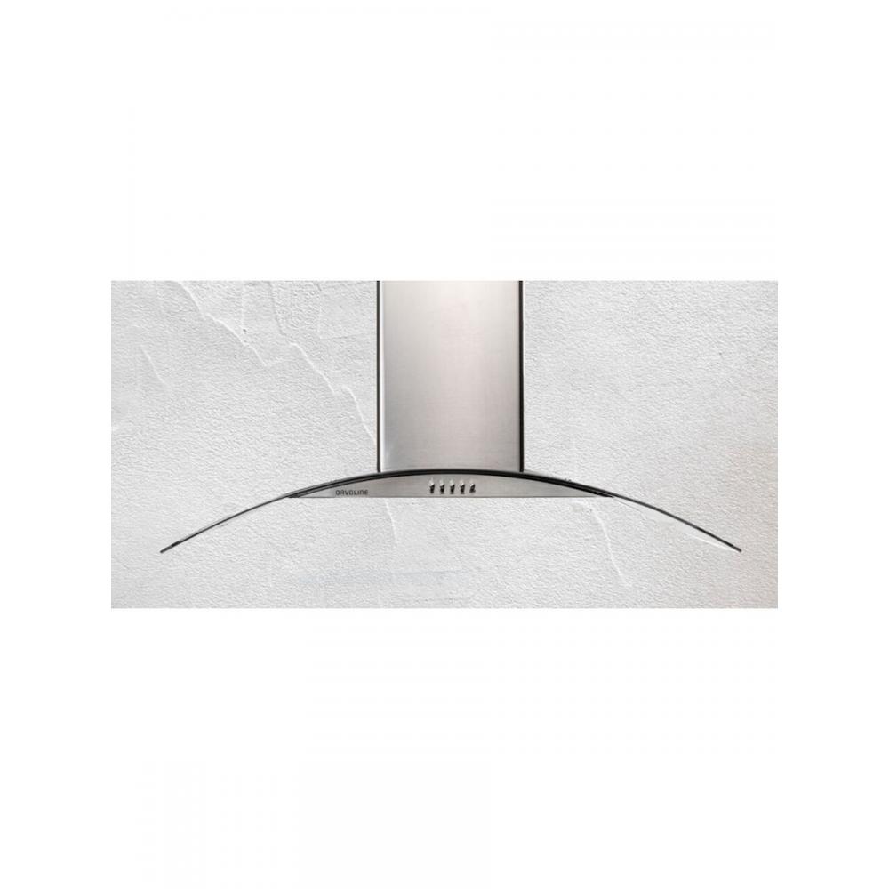 Davoline Ecoglass Απορροφητήρας Καμινάδα 60cm Inox