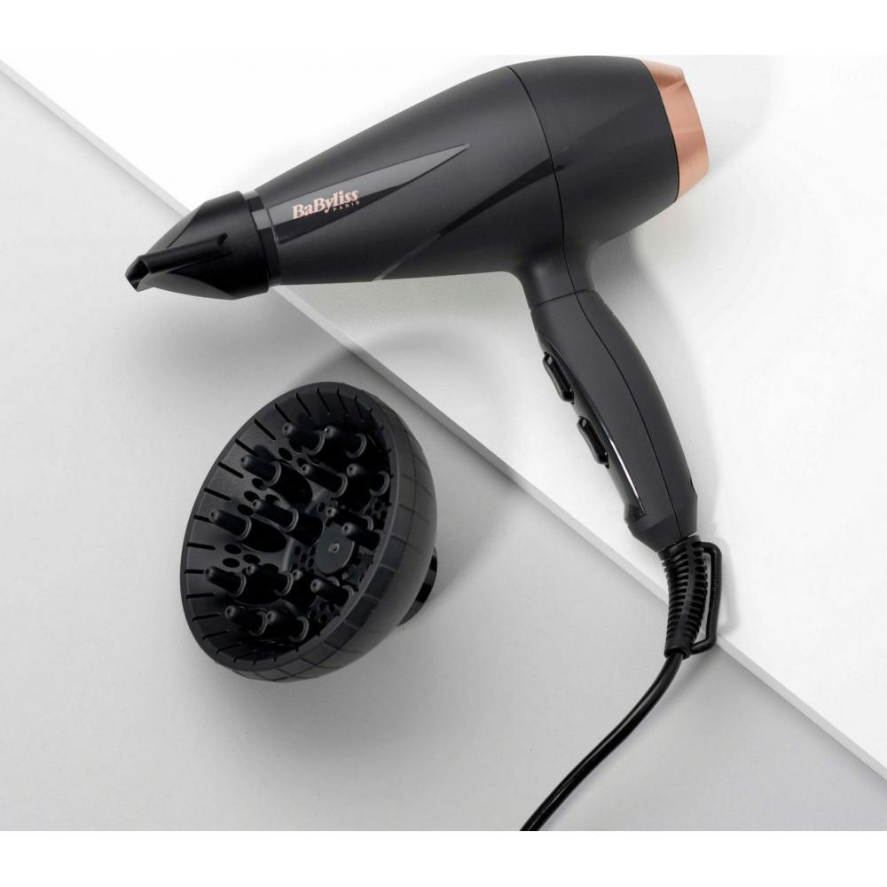 Babyliss Smooth Pro Ionic Επαγγελματικό Πιστολάκι Μαλλιών με Φυσούνα 2100W 6709DE