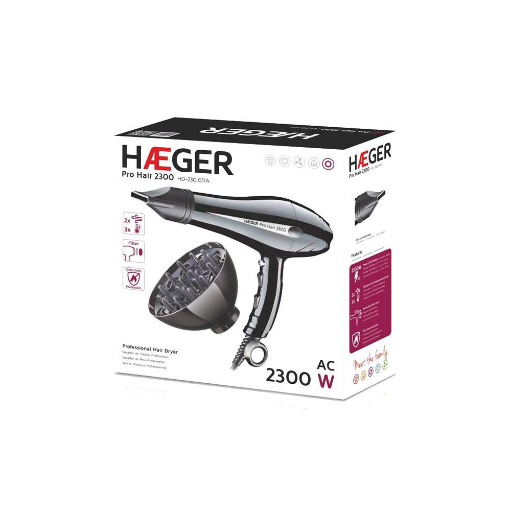 Haeger Pro Hair Πιστολάκι Μαλλιών 2300W