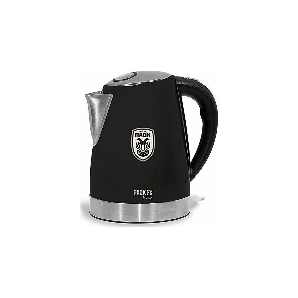 Gruppe EKS17159C Βραστήρας 1.8lt 2100W PAOK FC Μαύρος