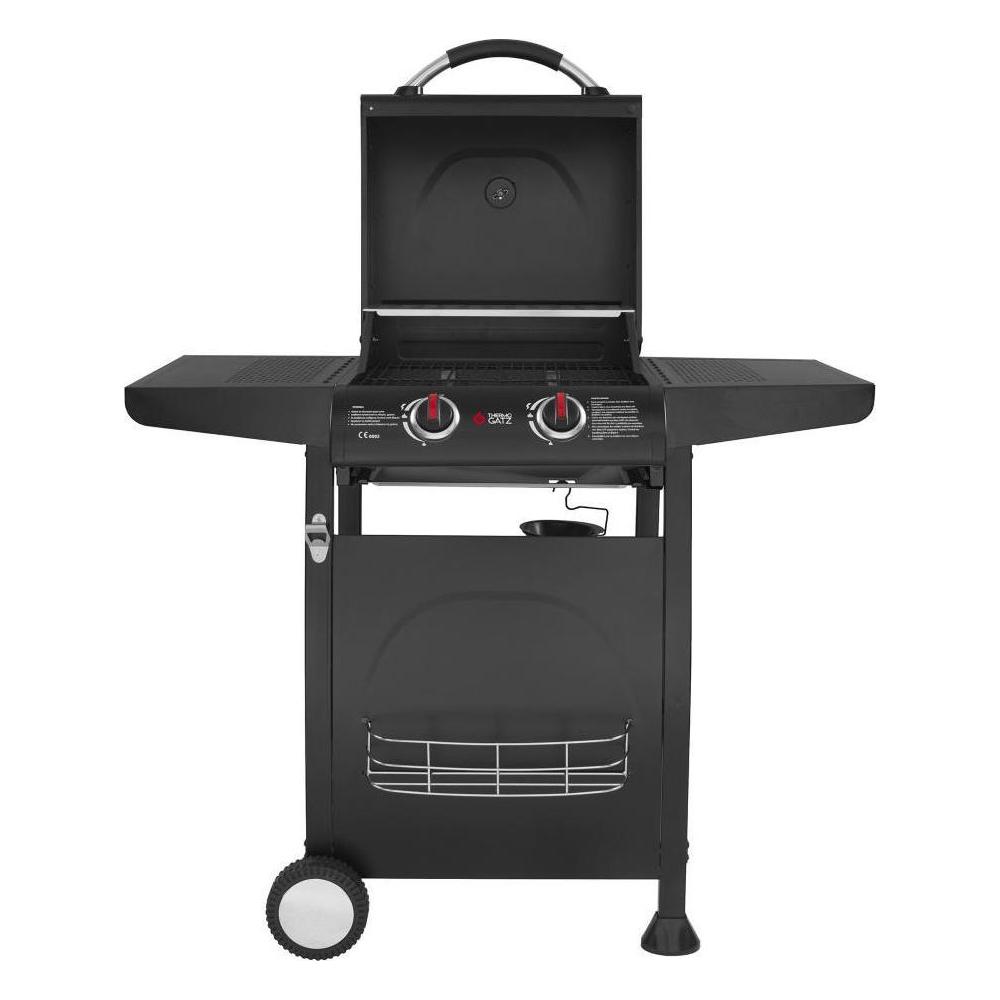 Thermogatz GS Grill Lite 2 Ψησταριά Υγραερίου Σχάρας 48x42εκ. με 2 Εστίες 6kW