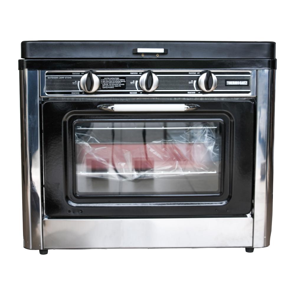 Thermogatz CS-02 Φουρνάκι Αερίου 25lt με 2 Εστίες