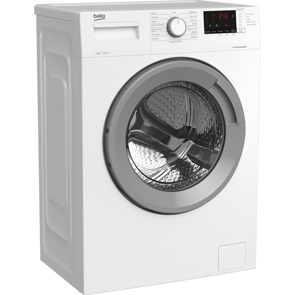 Beko WUE 8512 PAR Πλυντήριο Ρούχων 8kg 1000 Στροφών