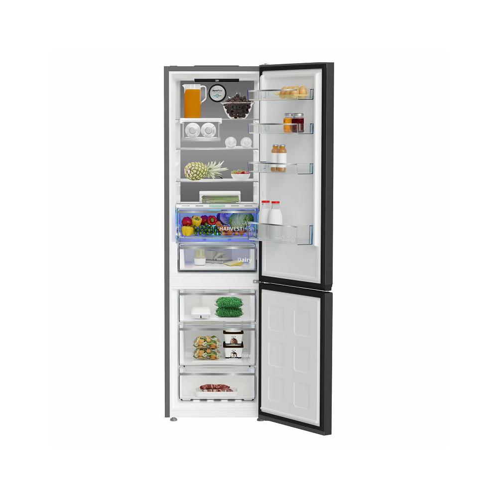 Beko B5RCNE406LXBRW Ψυγειοκαταψύκτης 355lt NoFrost Υ203.5xΠ59.5xΒ66.3εκ. Γκρι