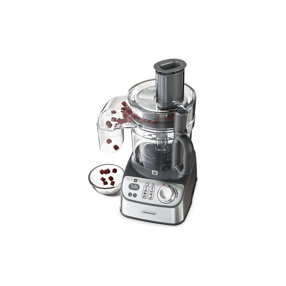Kenwood FDM71.960SS Πολυμίξερ 1000W με Κάδο 3lt και Κανάτα Μπλέντερ Ασημί