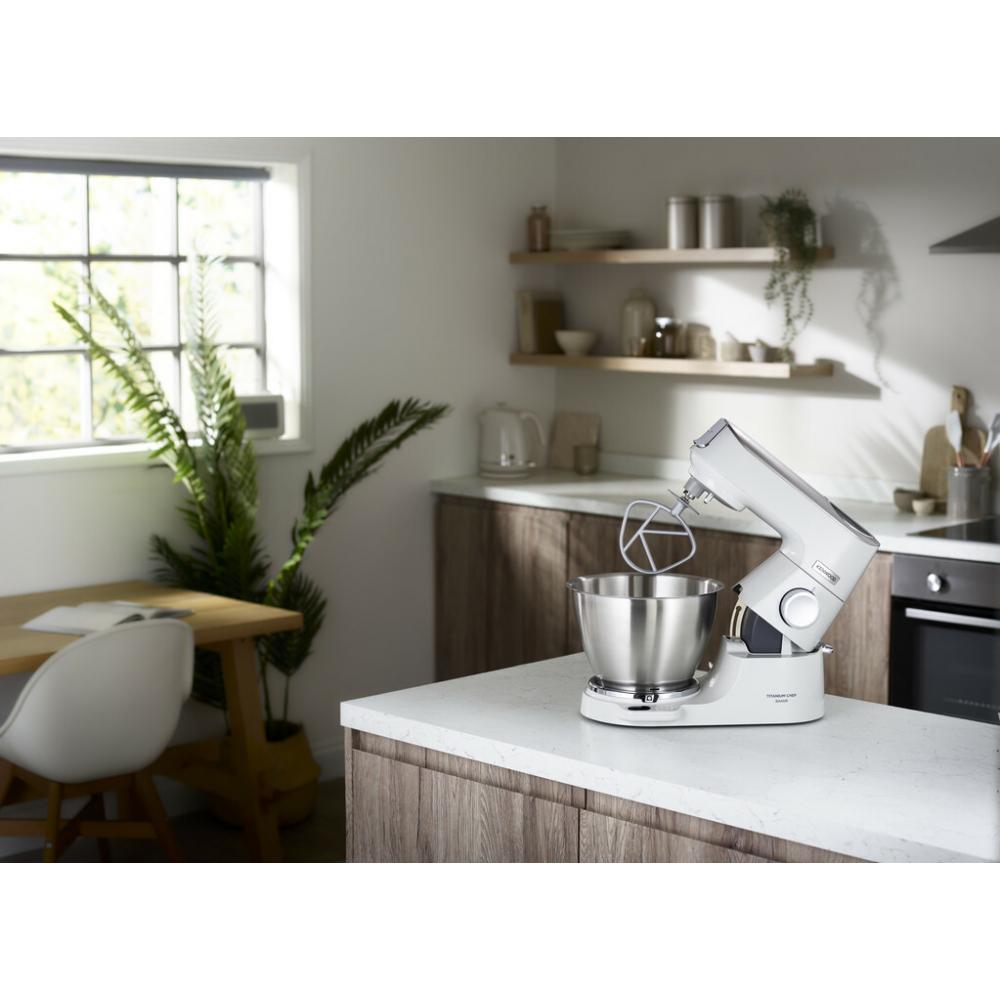 Kenwood KVC65.001WH Κουζινομηχανή 1200W με Ανοξείδωτο Κάδο 5lt