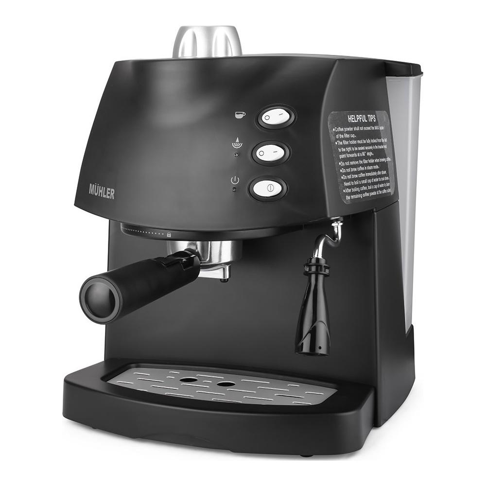 Muhler MCM-1583 Μηχανή Espresso 850W Πίεσης 15bar Μαύρη