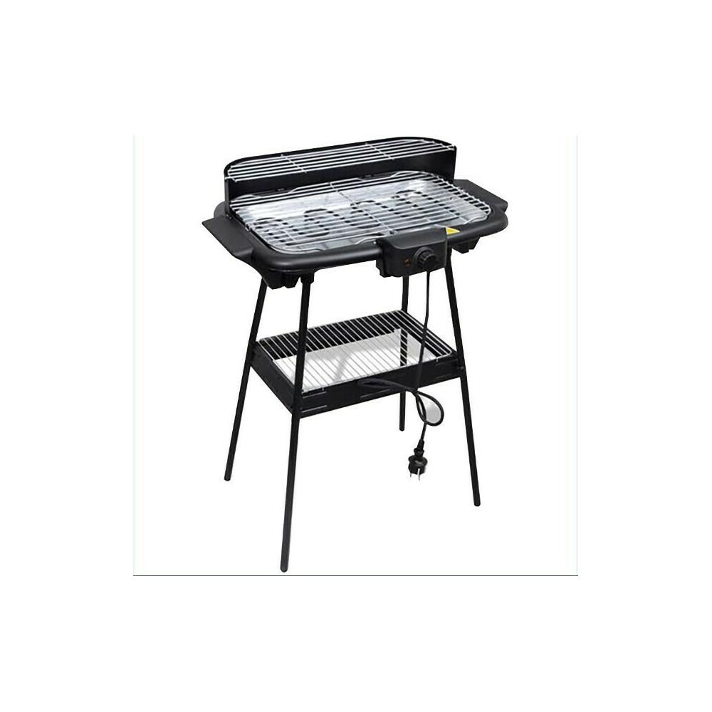 Bormann BBQ1060 Επιδαπέδια Ηλεκτρική Ψησταριά Σχάρας 2000W με Ρυθμιζόμενο Θερμοστάστη 47x28εκ.