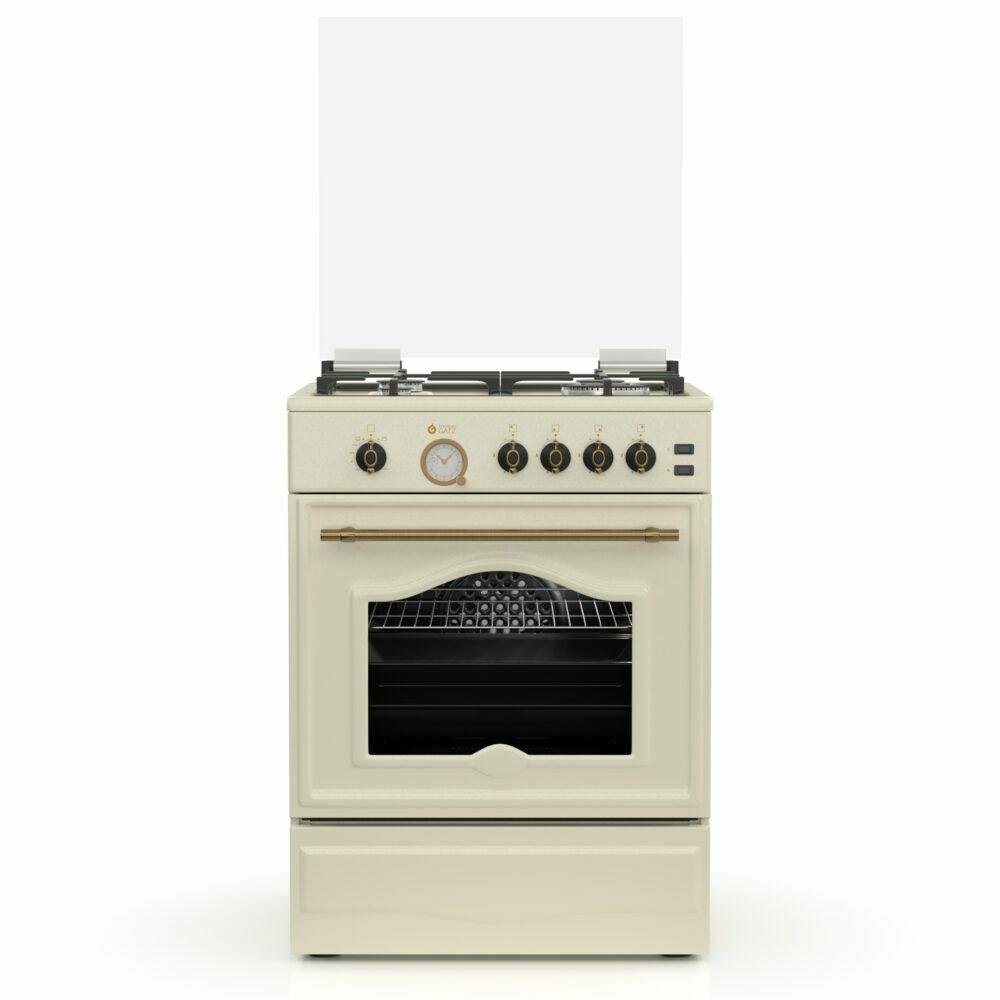 Thermogatz TGS 4111 Κουζίνα Υγραερίου 49lt με Εστίες Υγραερίου Π60εκ. Μπεζ